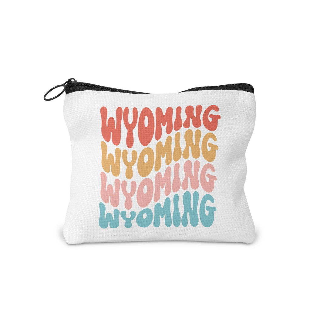 Wyoming Coin Purse Pouch Change Purse Coin Pouch