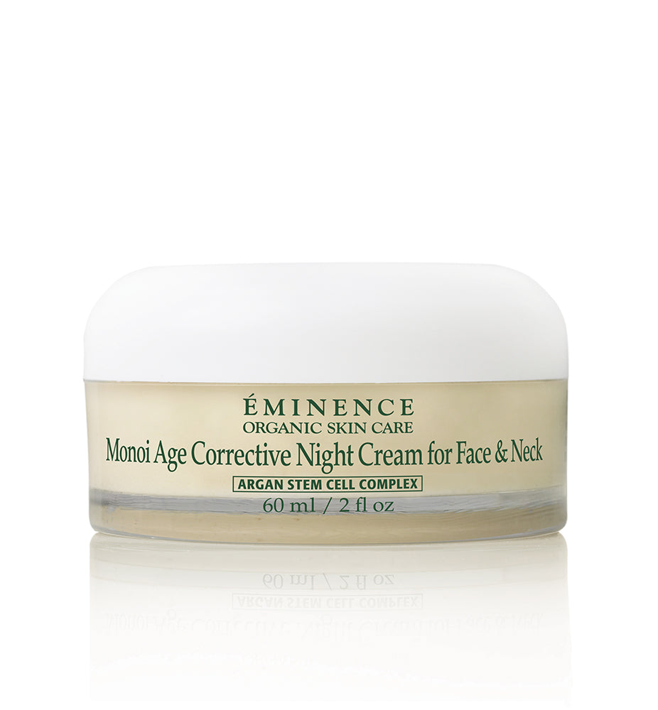 Monoi Age Corrective Night Cream for Face & Neck Moisturizer